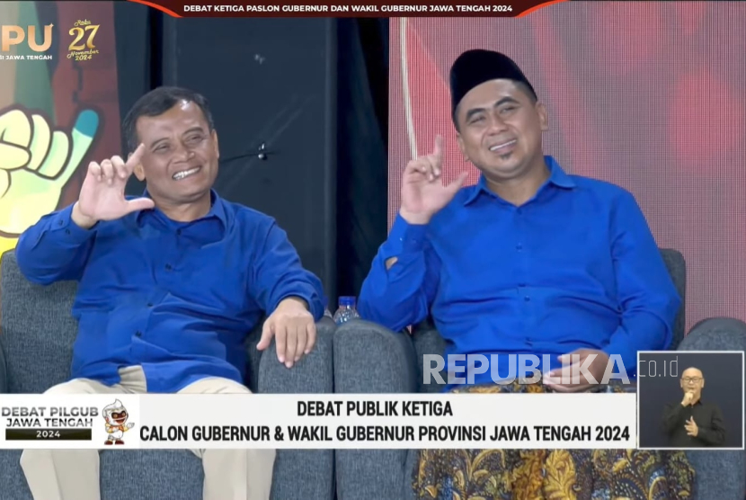 Cagub Cawagub Jateng Ahmad Luthfi dan Gus Yasin 