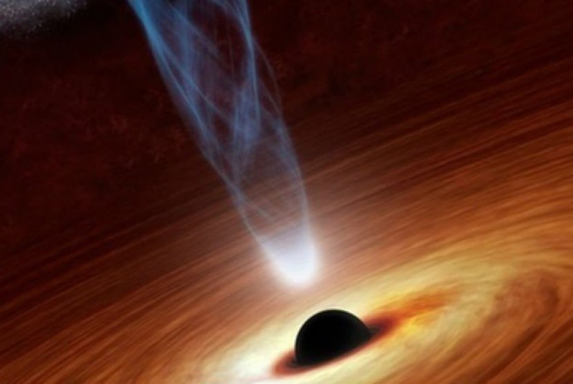 cahaya yang dideteksi dari Black Hole