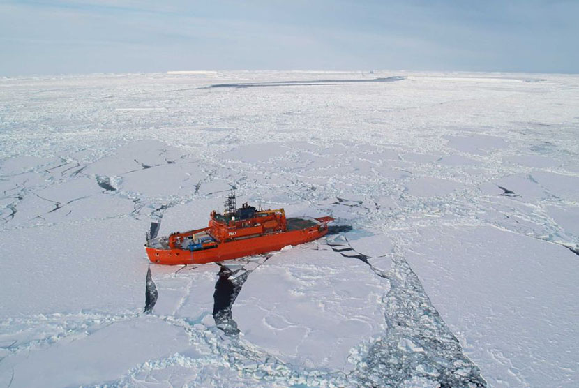  Cakupan es laut di Antartika mencapai level terluasnya sejak pencatatan dimulai pada September 2014.