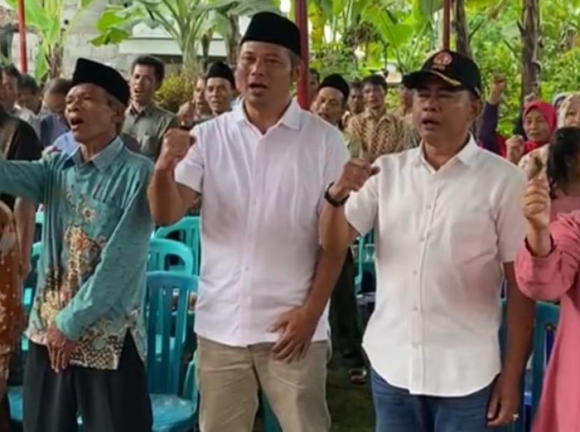 Calon bupati Boyolali, Agus Irawan mendukung cagub Jateng Sudaryono.