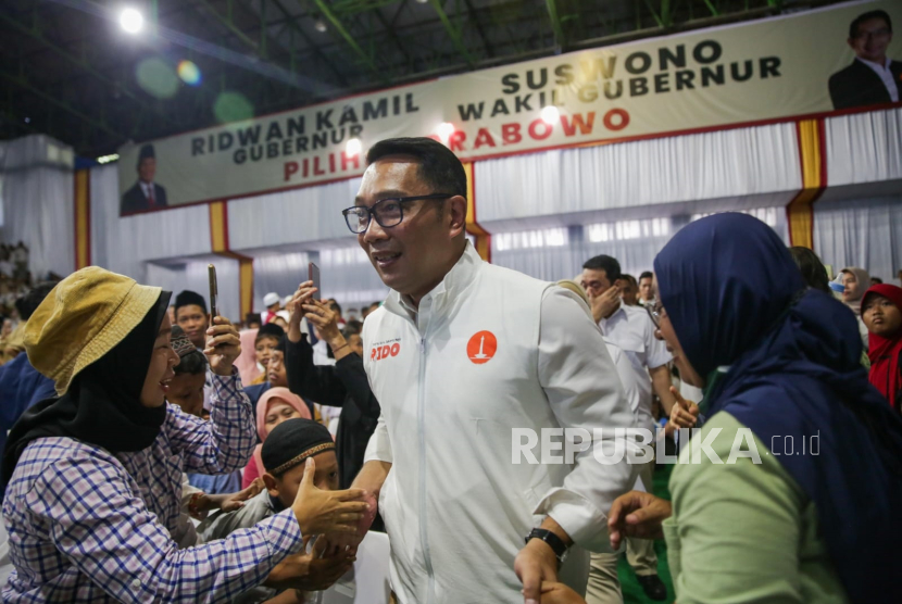 Calon gubernur (cagub) Jakarta, M Ridwan Kamil.