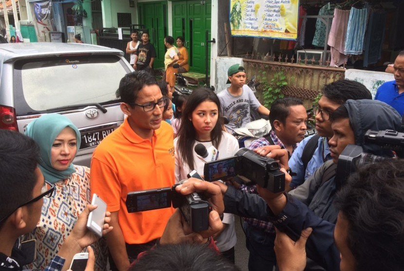 Calon gubernur DKI Jakarta 2017, Sandiaga Uno.