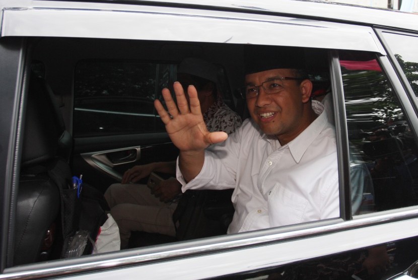 Calon Gubernur DKI Jakarta Anies Baswedan.