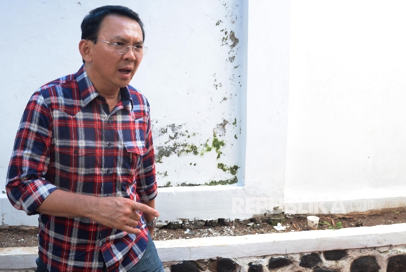 Calon Gubernur DKI Jakarta Basuki Tjahaja Purnama atau Ahok 