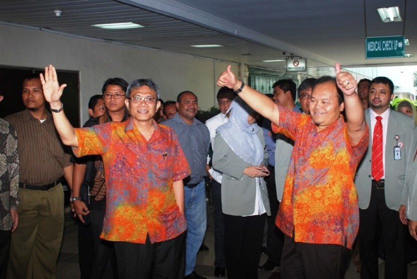 Calon Gubernur DKI Jakarta dari PKS Hidayat Nur Wahid dan Didik J Rachbini