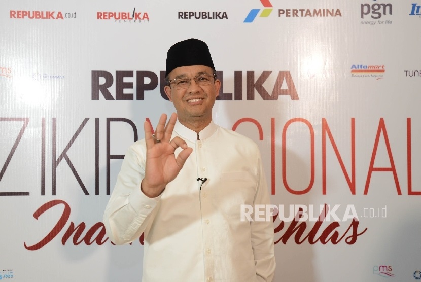 Calon Gubernur DKI Jakarta nomor Urut 3, Anies Baswedan. (ilustrasi) 