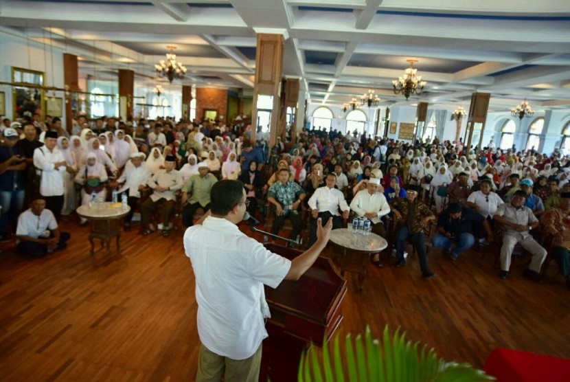 Calon gubernur Jakarta Anies Baswedan