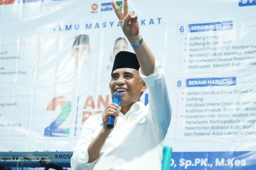 Calon Gubernur Sulawesi Tengah Anwar Hafid.