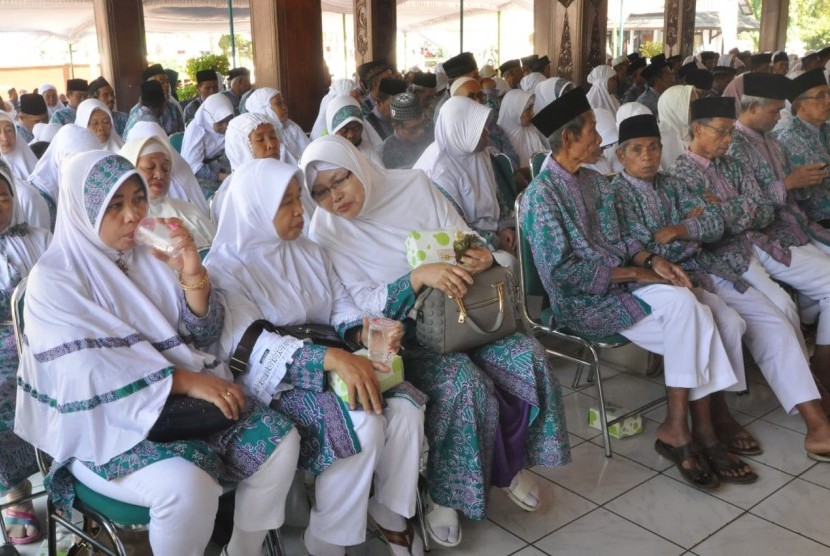 Para jamaah haji asal Kabupaten Semarang. 