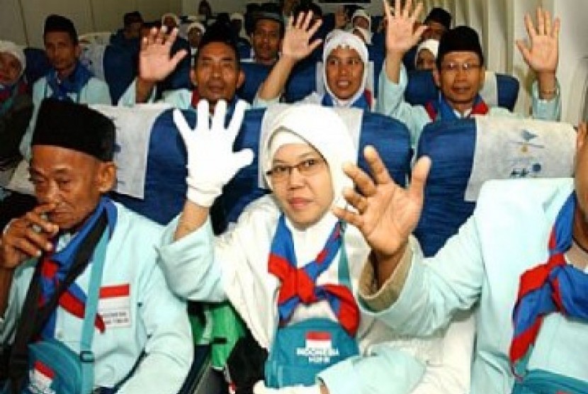 Calon jamaah Haji Indonesia siap diberangkatkan (Illustrasi)