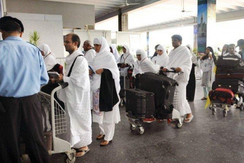 Bank Pakistan Mulai Terima Pembayaran Ibadah Haji 2020. Foto: Calon jamaah haji Pakistan