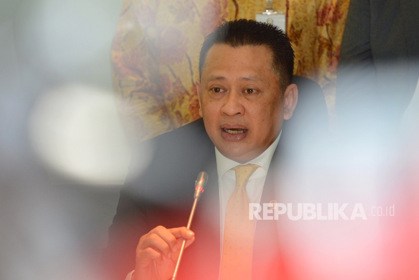 Ketua DPR dari Fraksi Partai Golkar Bambang Soesatyo