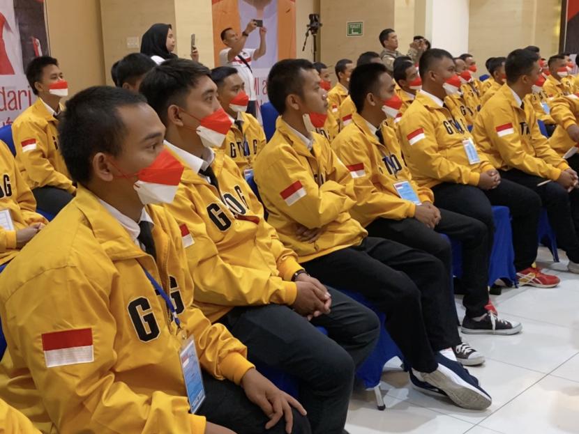 Calon pekerja migran Indonesia tengah menerima pembekalan sebelum ditempatkan di negara tujuan di kantor BP2MI.