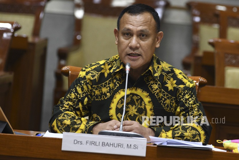Ketua Komisi Pemberantasan Korupsi (KPK) 2019-2023 Inspektur Jenderal Polisi Firli Bahuri. 