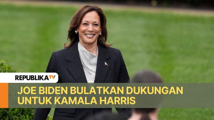 Calon Presiden Amerika Serikat dari Partai Demokrat Kamala Harris.