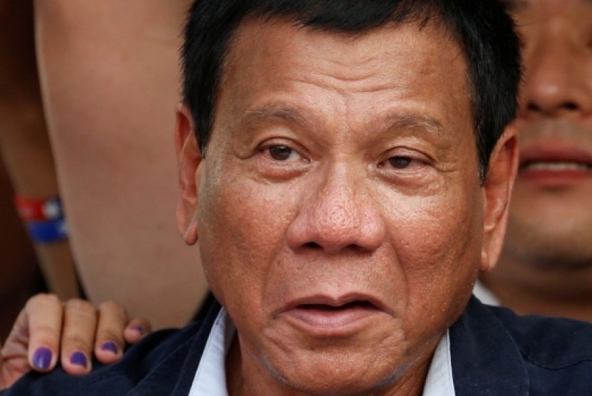 Calon presiden Filipina Rodrigo Duterte