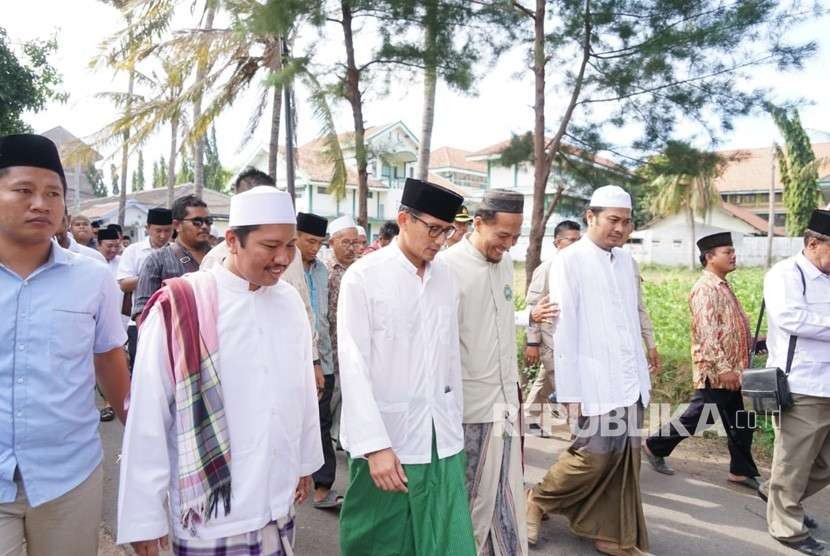 Calon wakil presiden (cawapres) Sandiaga Salahuddin Uno