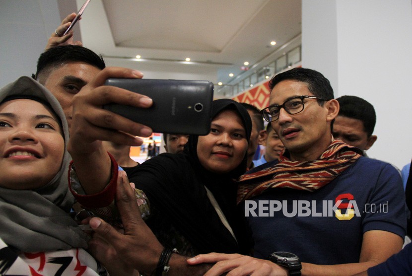 Calon Wakil Presiden nomor urut 02 Sandiaga Uno 