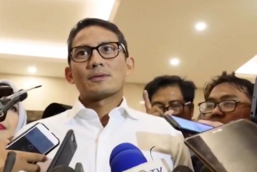 Calon wakil presiden, Sandiaga Uno 