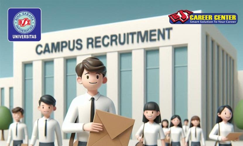 Campus recruitment Universitas BSI bersama BSI Career Center.I