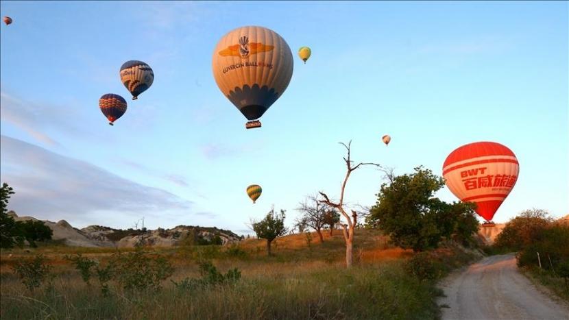 Turki balon udara Wisata Balon