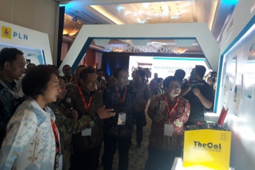 Caption: PLN International Conference and Learning, Innovation, Knowledge and Exhibition (LIKE) 2019 di Hyatt Regency Yogyakarta, Senin (21/10). 
