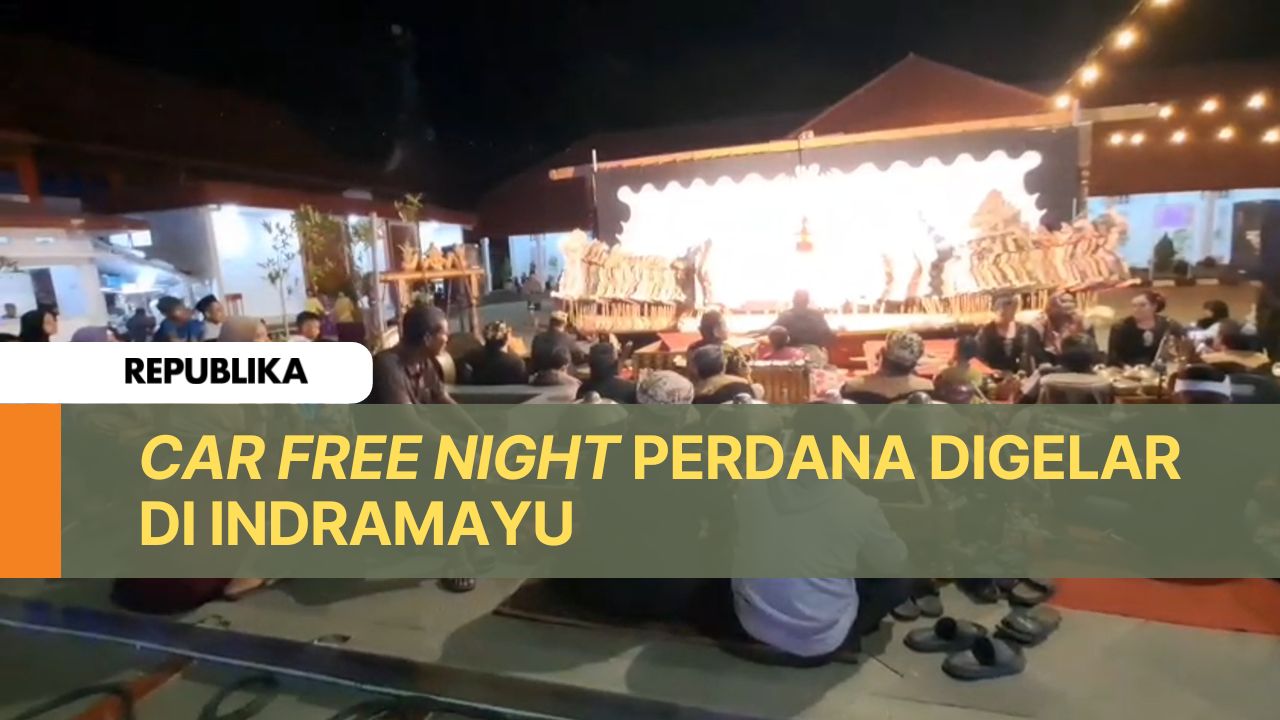 Serunya, Car Free Night di Indramayu