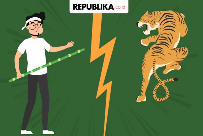 Cara Mempertahankan Diri Kala Bertemu Harimau