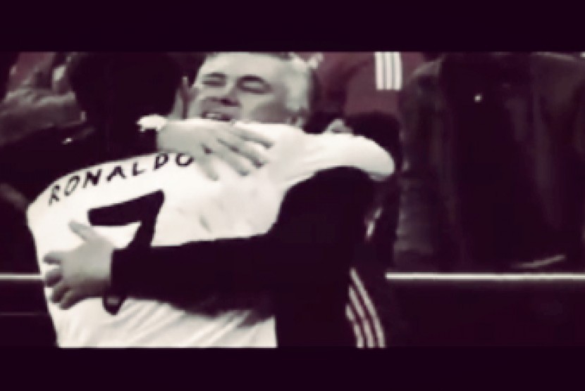 Carlo Ancelotti dan Christiano Ronaldo