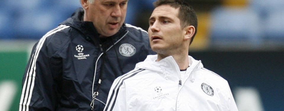 Carlo Ancelotti (kiri) dan Frank Lampard, Ilustrasi