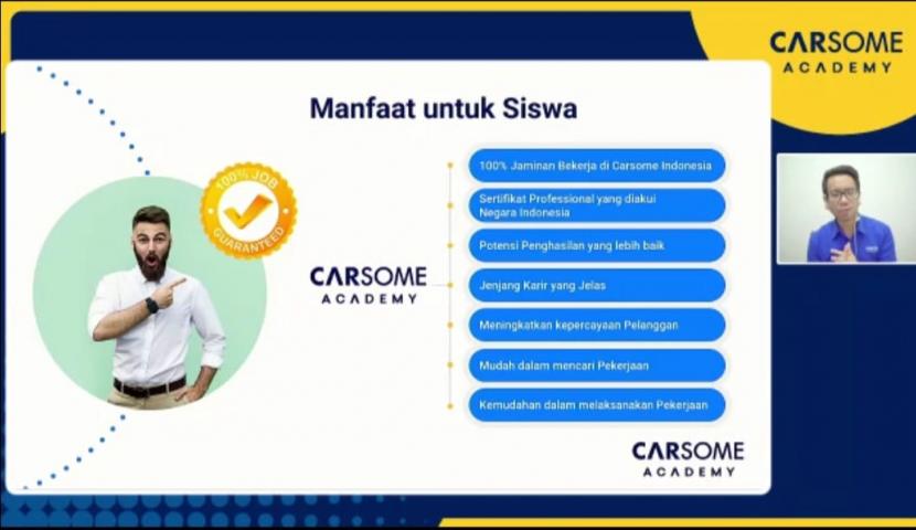Carsome Academy resmi beroperasi di Indonesia. 