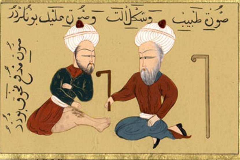 Cautery dalam dunia kedokteran Islam (ilustrasi).
