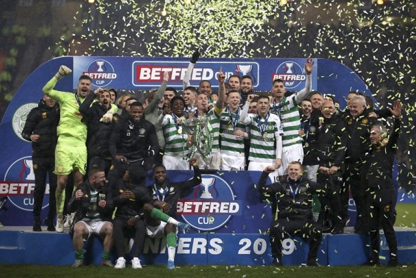 Celtic berhasil menjadi juara Piala Liga Skotlandia