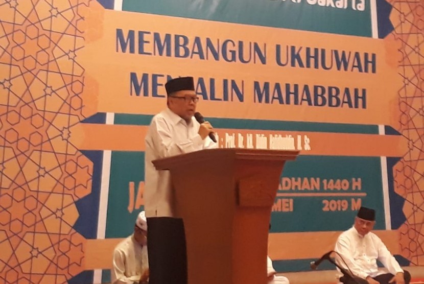 Ketua Umum Badan Kerjasama Pondok Pesantren se Indonesia (BKsPPI), Prof KH Didin Hafidhuddin.