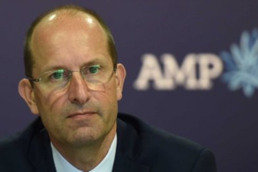  CEO AMP Craig Meller menjadi bos pertama lembaga jasa keuangan yang jadi korban penyelidikan komisi khusus perbankan Australia. 