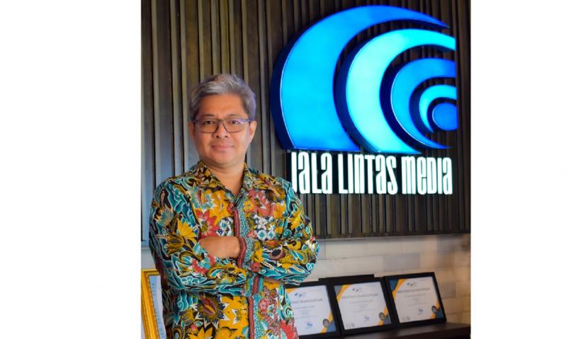 CEO Jala Lintas Media Group Victor Irianto. Jala Lintas Media Group berkomitmen menghadirkan produk teknologi terbaiknya.