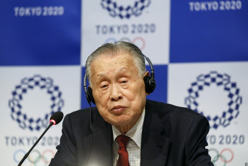 CEO Olimpiade Tokyo Yoshiro Mori.(EPA-EFE/KIMIMASA MAYAMA)