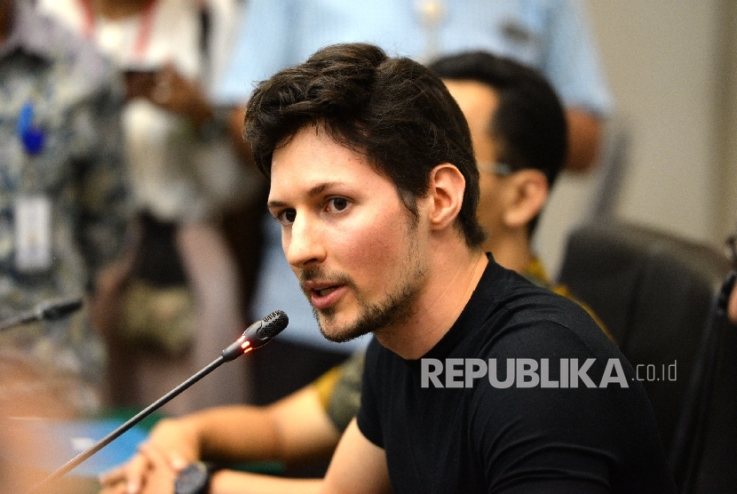  CEO Telegram Pavel Durov.