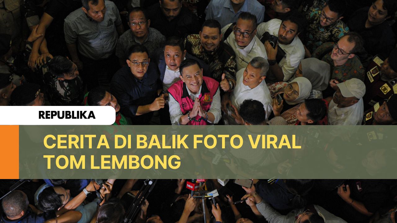 Cerita di Balik Foto Viral Tom Lembong