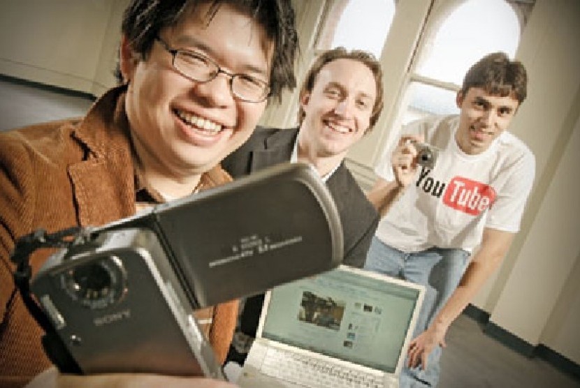 Chad Hurley, Steve Chen, dan Jawed Karim