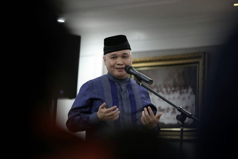 Chairman Aladdin Street Indonesia A Riawan Amin tampil sebagai salah satu nara sumber dalam acara Pengajian Kebangsaan di rumah dinas Ketua MPR RI Zulkifli Hasan, Kamis (9/3/2017) malam.