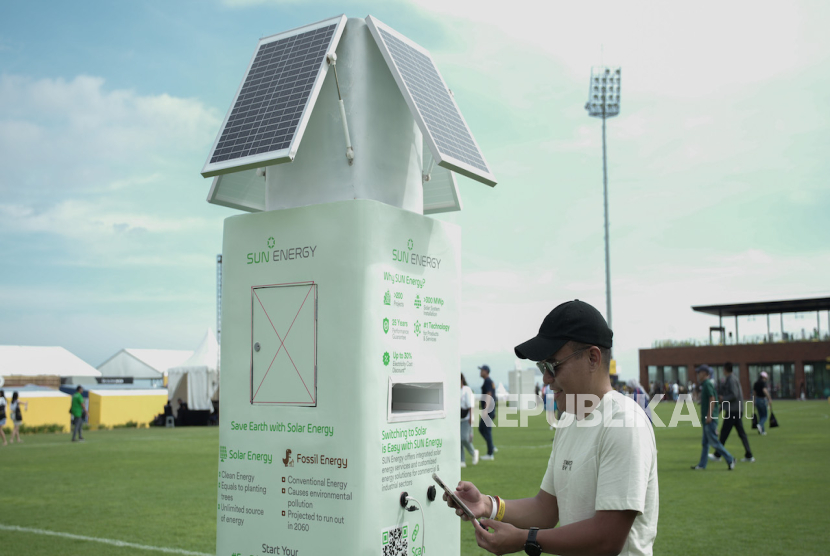 Charge Station bertenaga surya