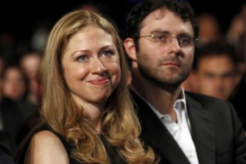 Chelsea Clinton dan suami, Marc Mezvinsky.
