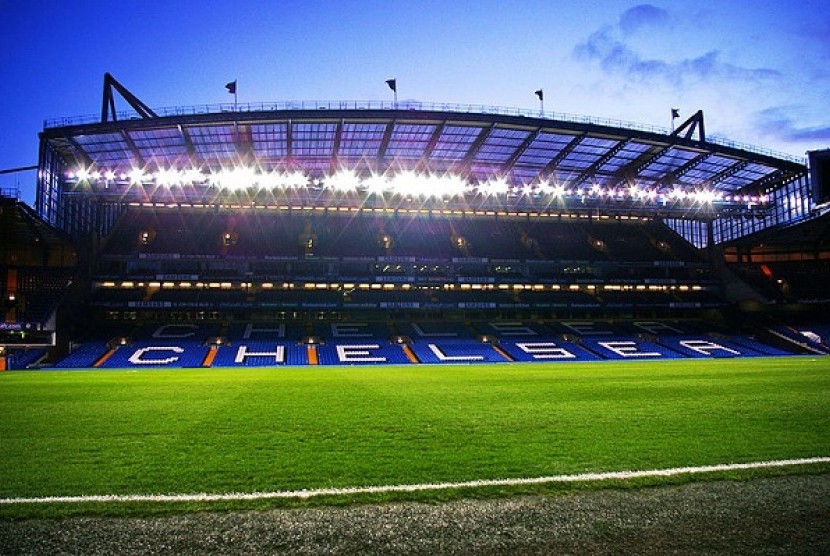Chelsea football club's base in Fulham, London (illustration) 
