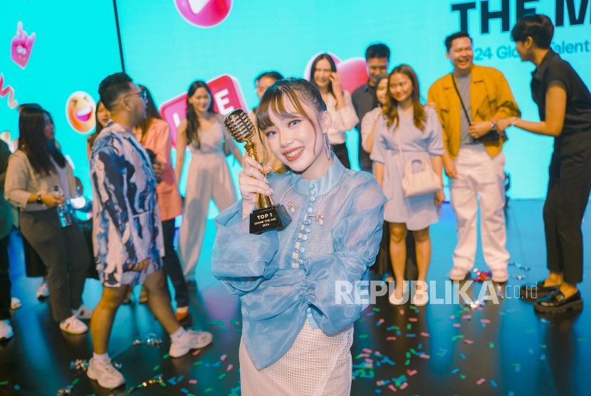 Cici Caramel, kreator musik peraih runner up di ajang pencarian bakat tingkat global milik TikTok LIVE bertajuk Gimme The Mic 2024