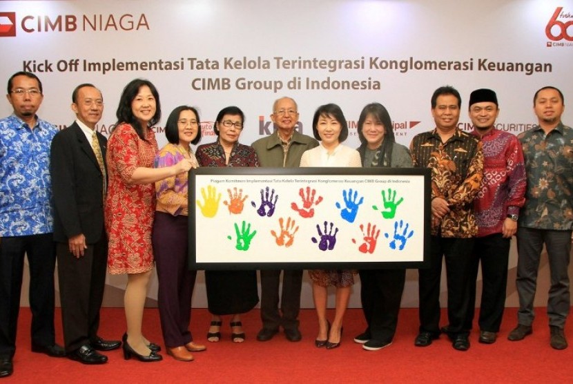 Kick Off Implementasi Tata Kelola Terintegrasi Konglomerasi Keuangan CIMB di Indonesia 