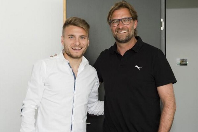 Ciro Immobile dan Juergen Klopp