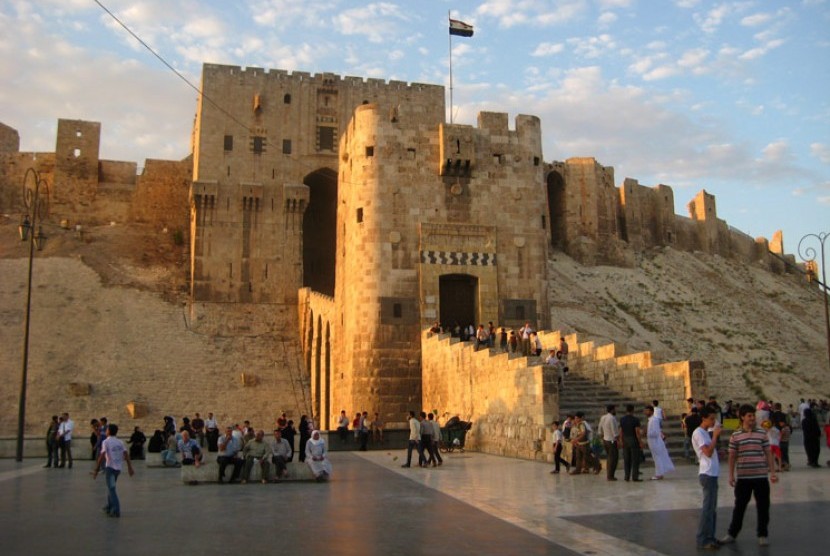  Citadel Aleppo di Suriah.