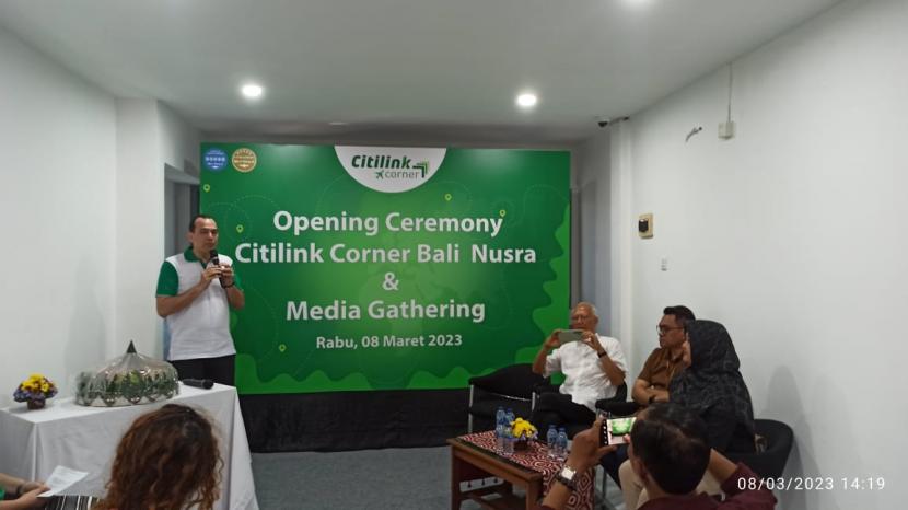 Citilink, maskapai Low Cost Carrier Indonesia, dengan bangga mengumumkan pembukaan kantor terbarunya Citilink Corner Bali Nusra yang berlokasi di Denpasar, Bali.