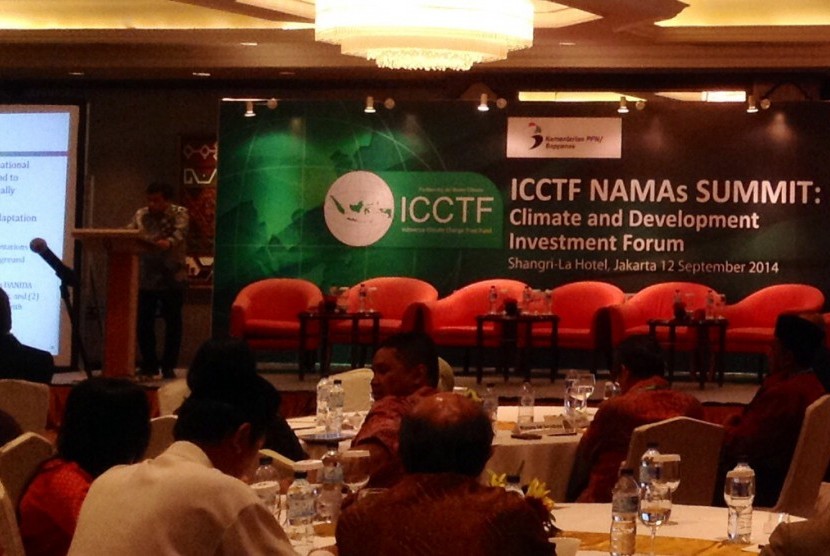 Climate and Development Investment Forum 2014 digelar di Jakarta  Jumat (12/9).